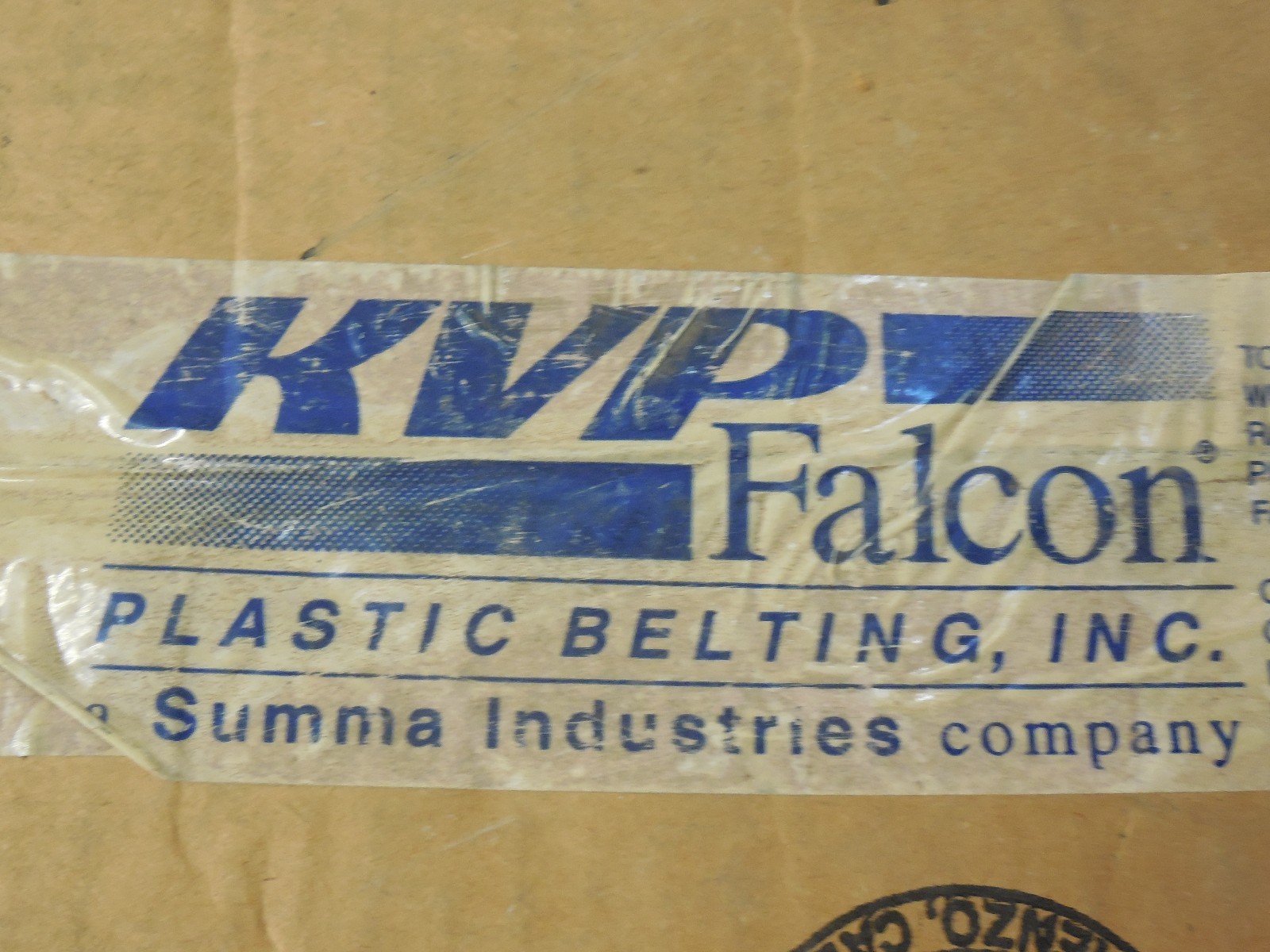 FALCON PLASTIC BELTING PLASTIC CHAIN 12000S-HH LENGTH 10′ FT