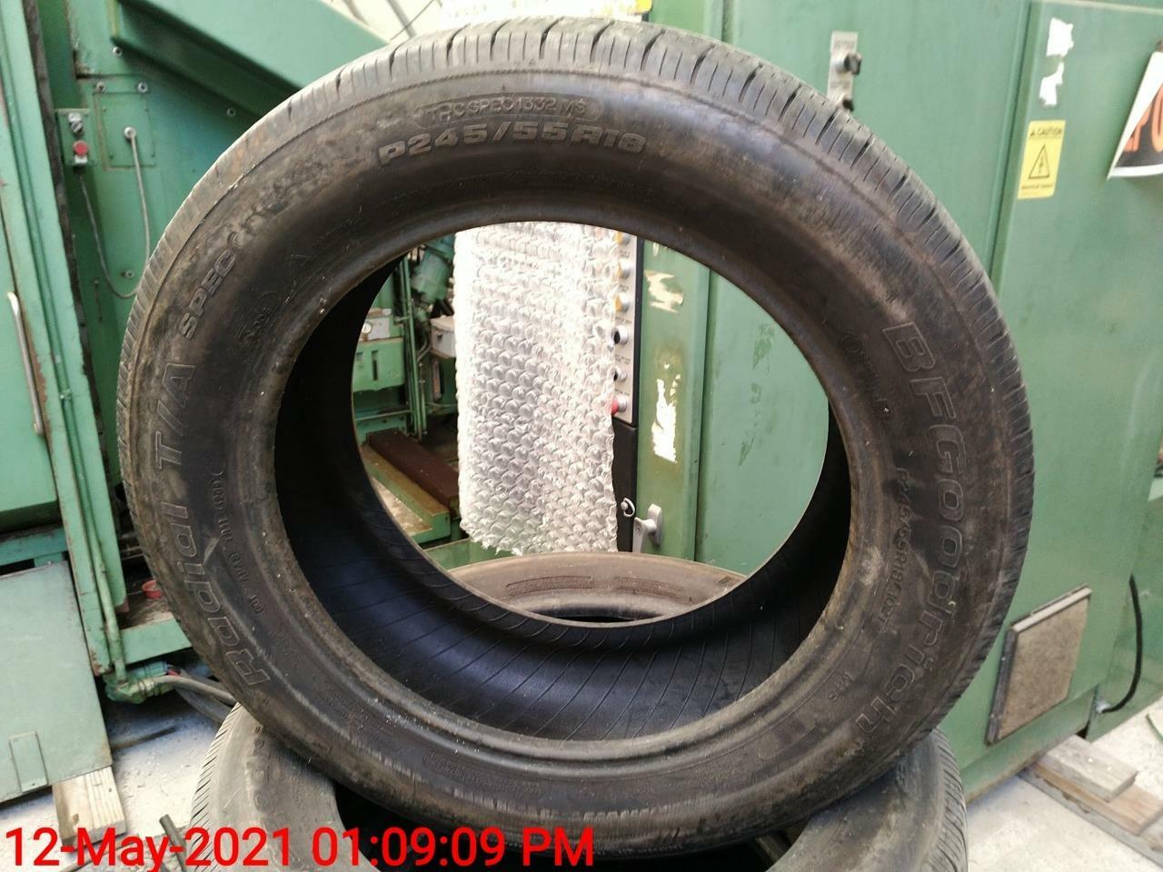 Great Tire Value! BFG Radial TA Spec; Set of 2: P245/55R18 with 75% Tread…