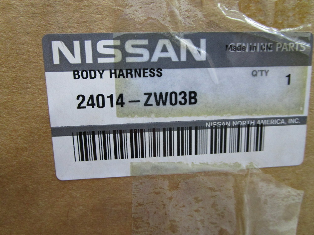 Nissan 24014-ZW03B Body Harness 24014ZW03B