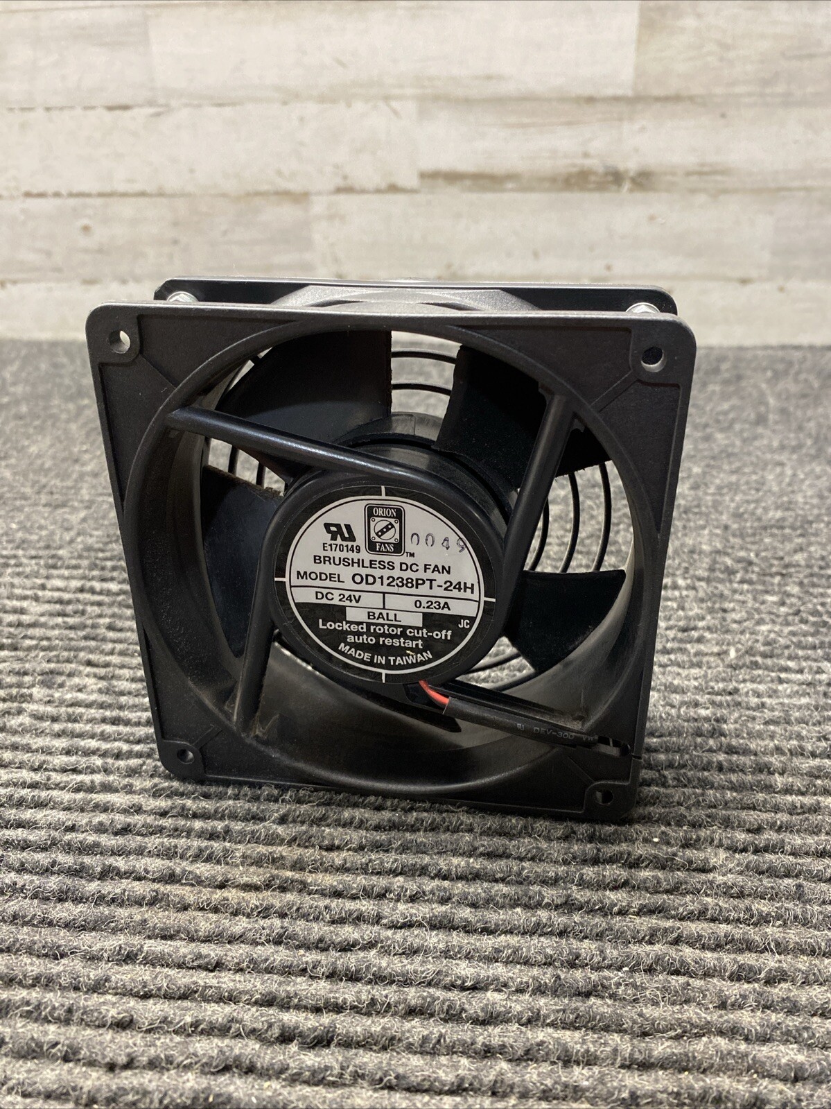 ORION Brushless DC Fan OD1238PT-24H Used