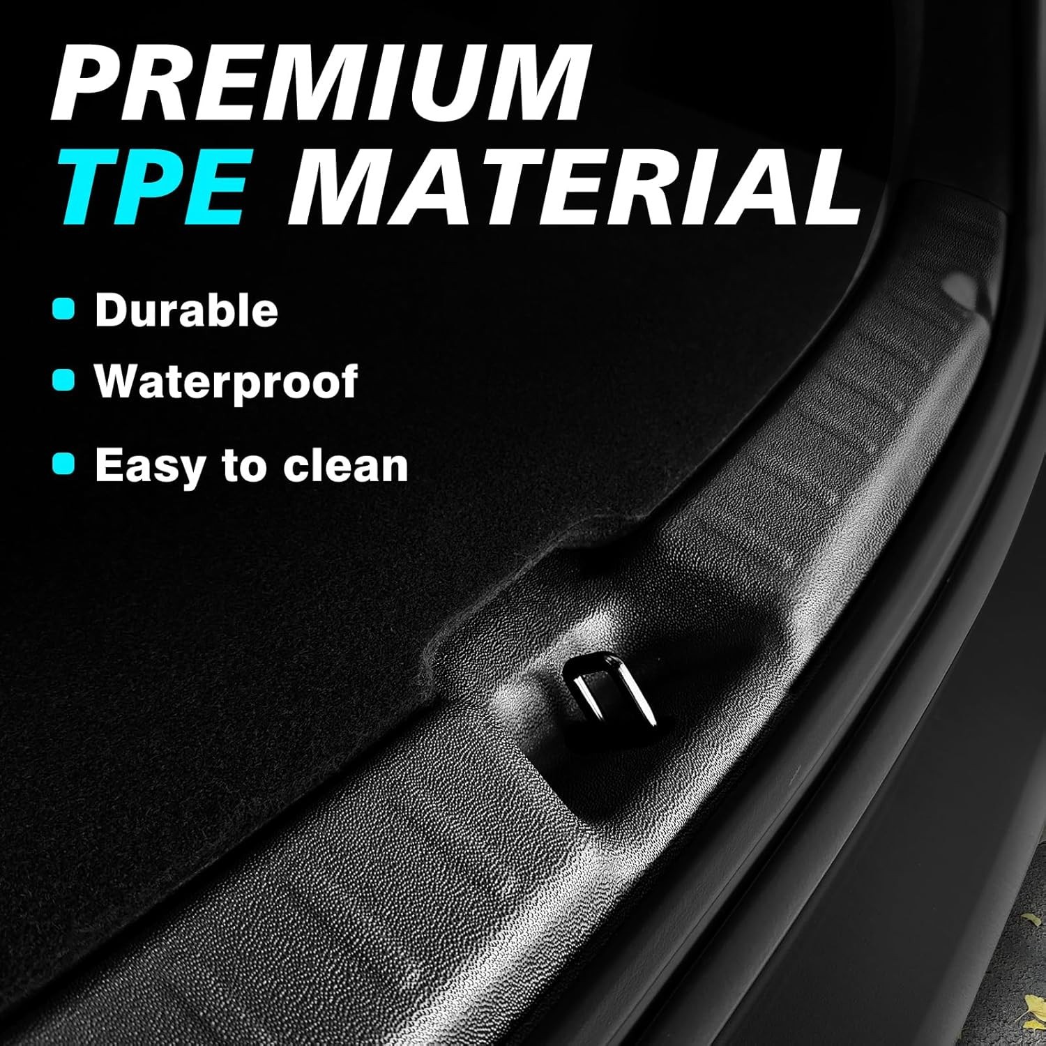 Rear Bumper Guard Protector for Tesla Model Y Juniper 2025 2026 Door Sill Cover
