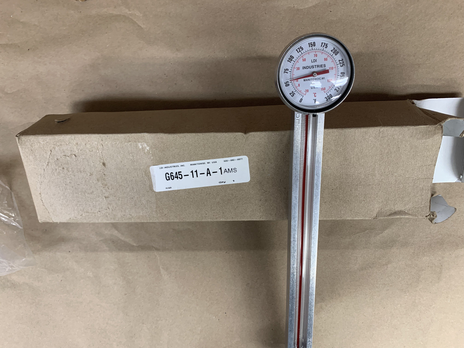 LDI G645-11-A-1 SITE GLASS