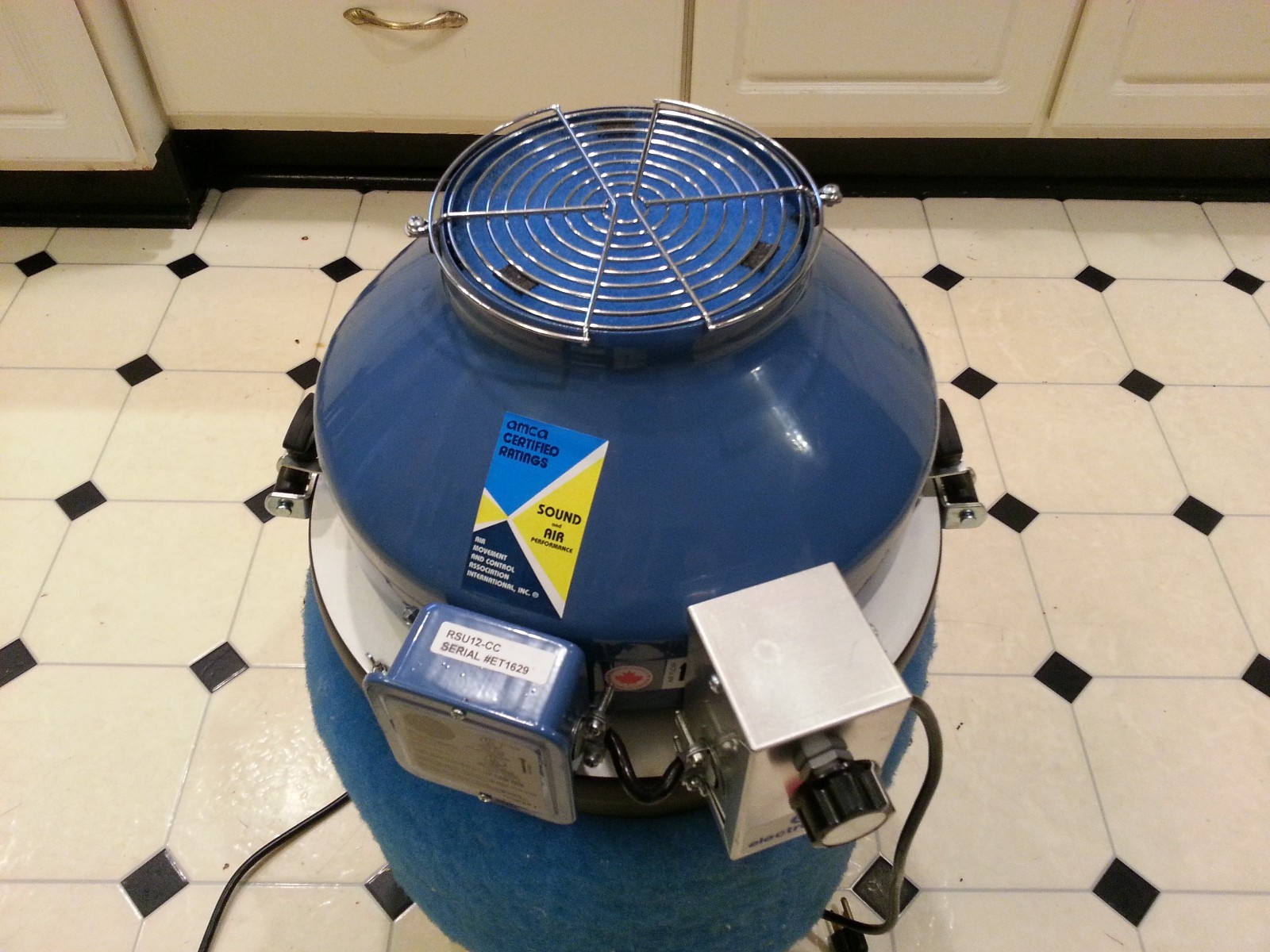 ELECTROCORP Carbon Air Purifier – RSU Series RSU12-CC – Model FX6 ELECTRO FX 6