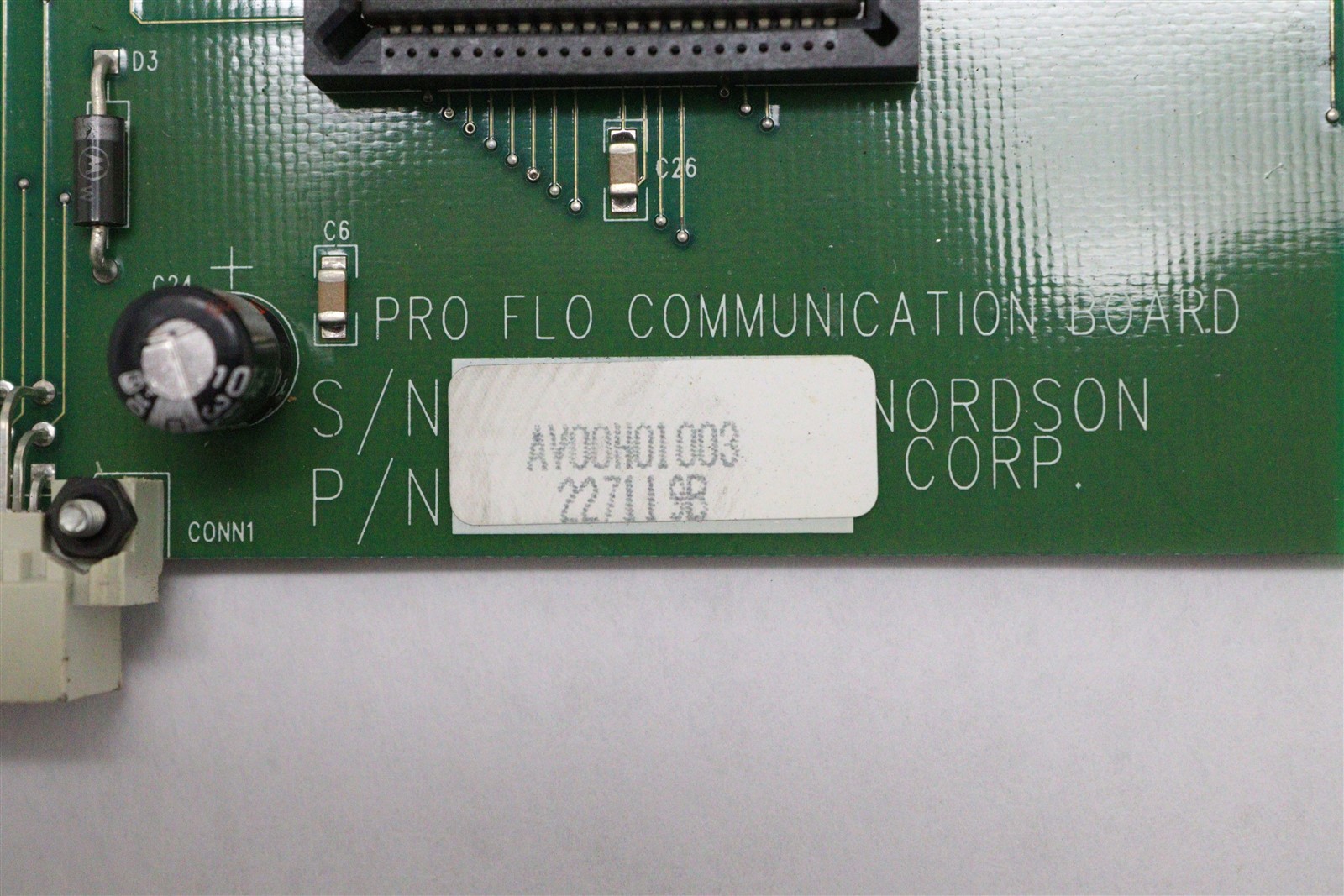 NORDSON PRO FLO COMMUNICATION BOARD 227119B