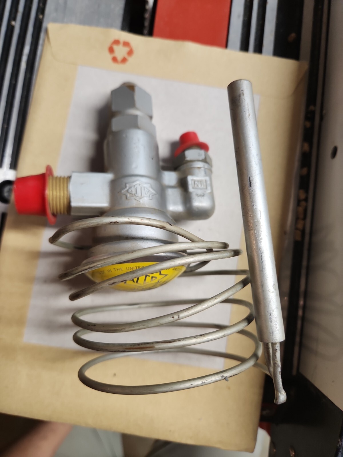 ALCO 402-1F Thermo Valve, 1/4 tons, 45 MOP, 12 refrig., 10 SH.