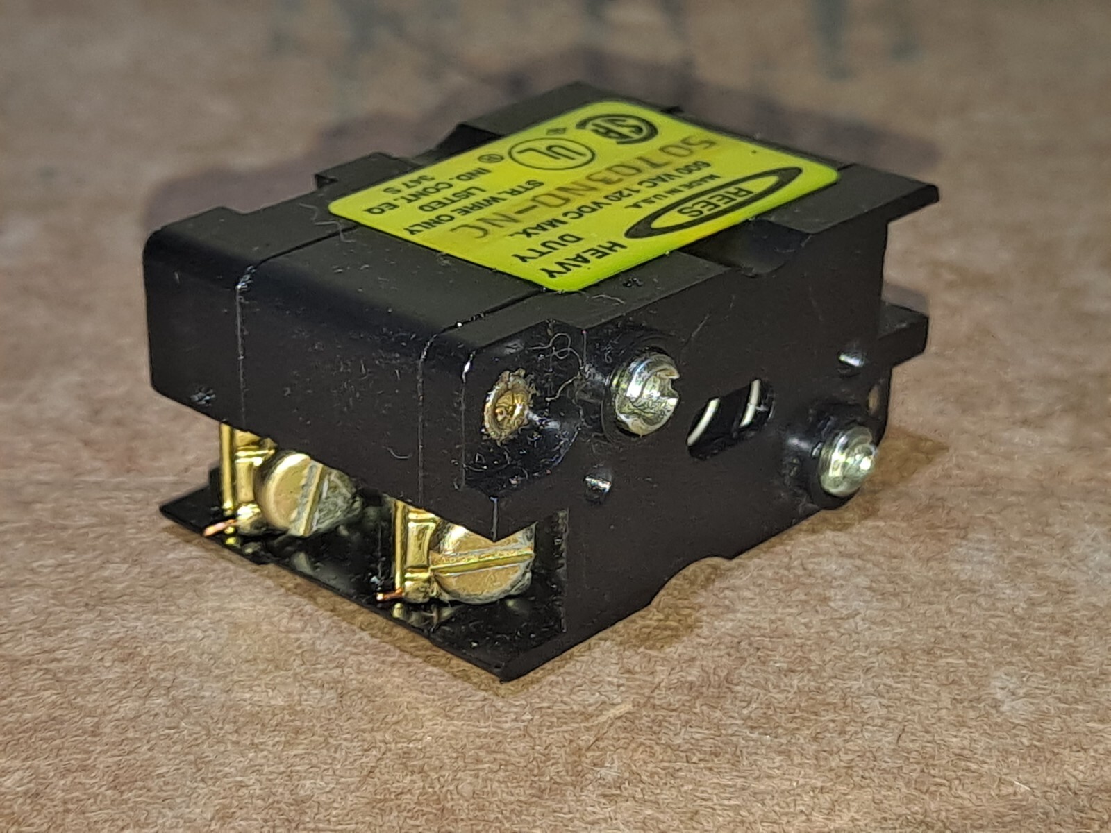 REES 50703NO-NC HEAVY DUTY CONTACT BLOCK Fast Shipping