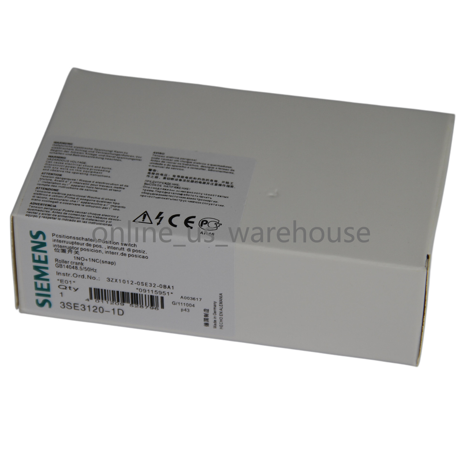 New SIEMENS 3SE3120-1D Travel Limit Switch – US Stock