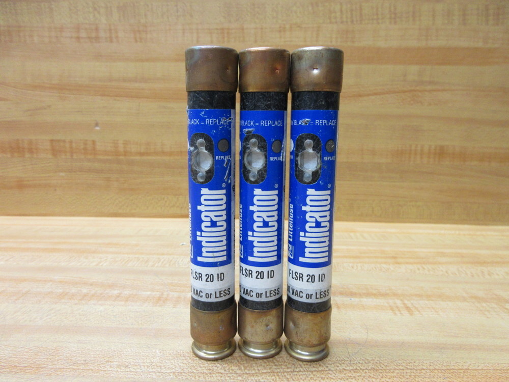 Littelfuse FLSR-20-ID Powr-Gard Fuse FLSR020ID (Pack of 3)