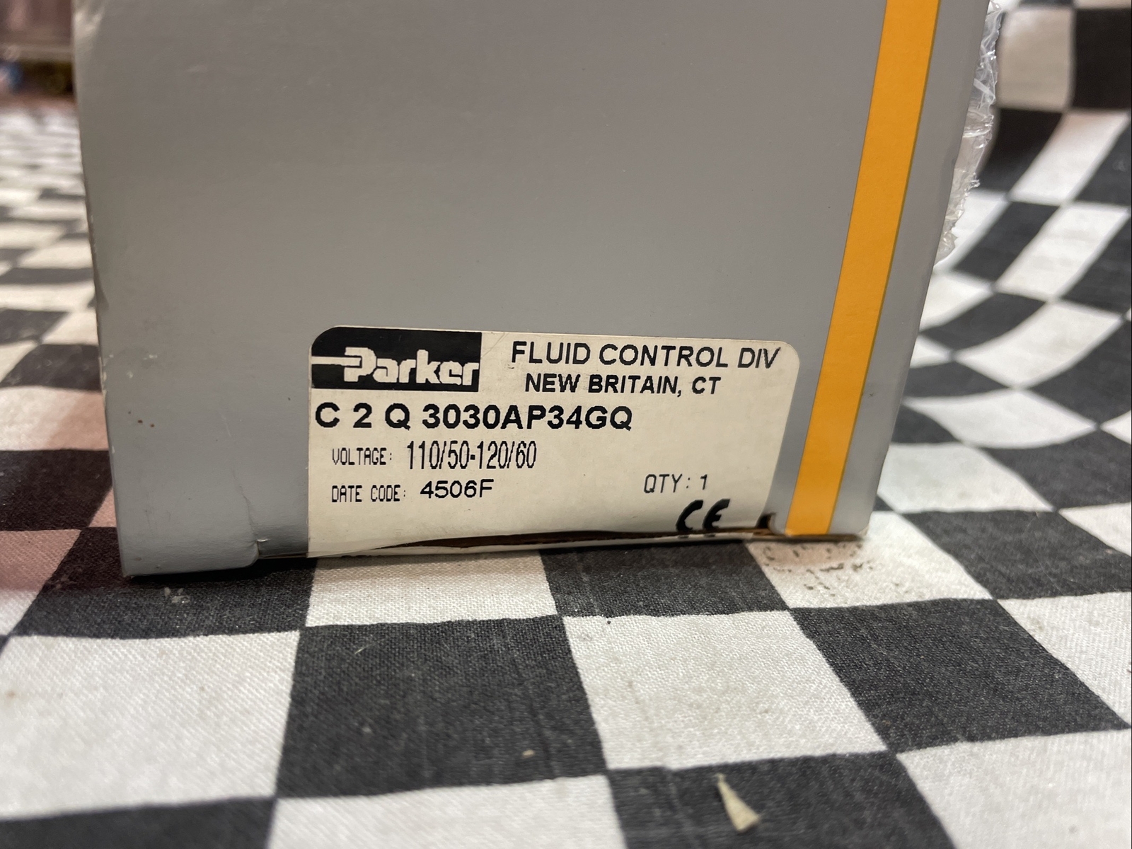 PARKER C2Q3030AP34GQ, BLOOMFIELD 82391, VALVE SOLENOID 120V .33 GPM, STRDD-72391
