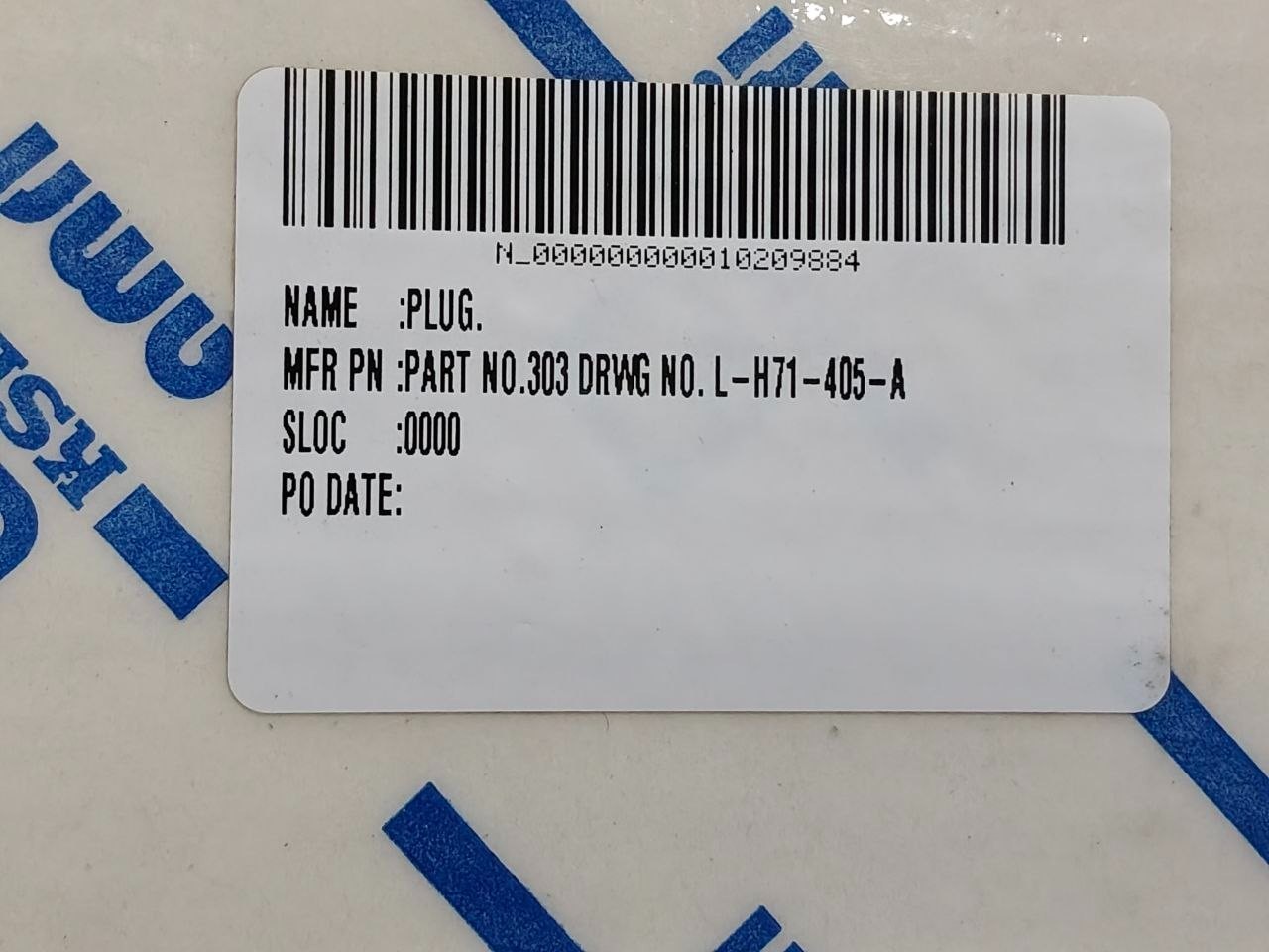 KSB Amri 303 Plug 307 Ring L-H71-405-A For Cryogenic Butterfly Valve 381.10.10.0