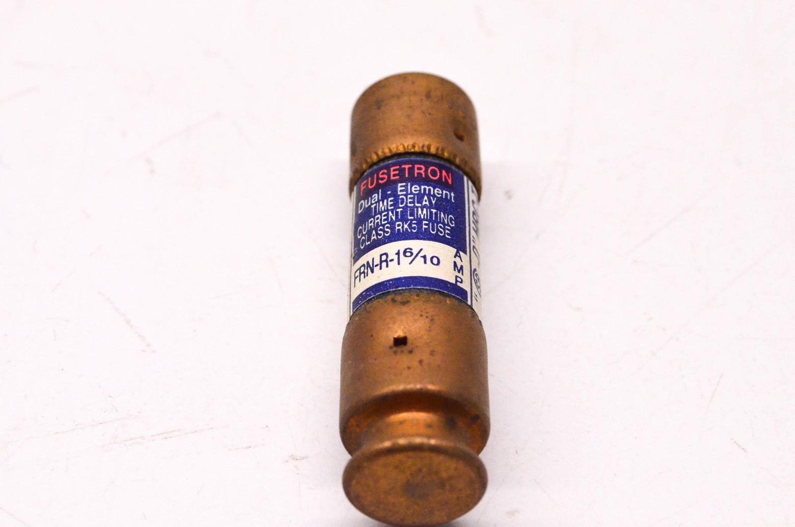 Cooper Bussmann 1 6/10Amp 250v AC Dual Element Time Delay Current Limit Fuse NOS