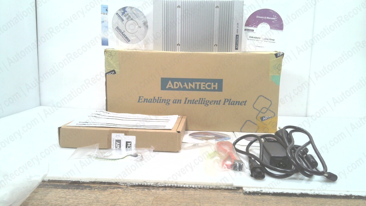 ADVANTECH ARK-2120 L-S6A1 E, INTEL ATOM N2600 FANLESS EMBEDDED BOX PC, N #338584