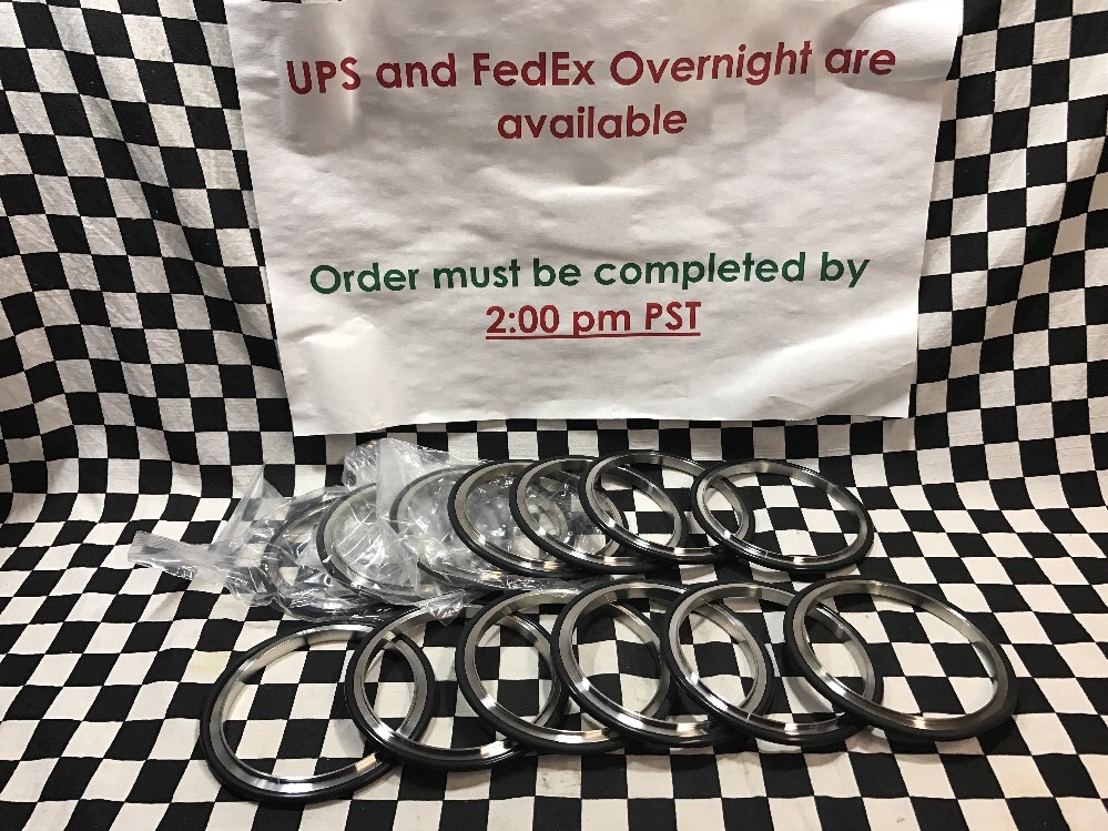 Lot Of 13, MDC VACUUM NW100 CENTERING RING, SST, SHIPSAMEDAY #136AG