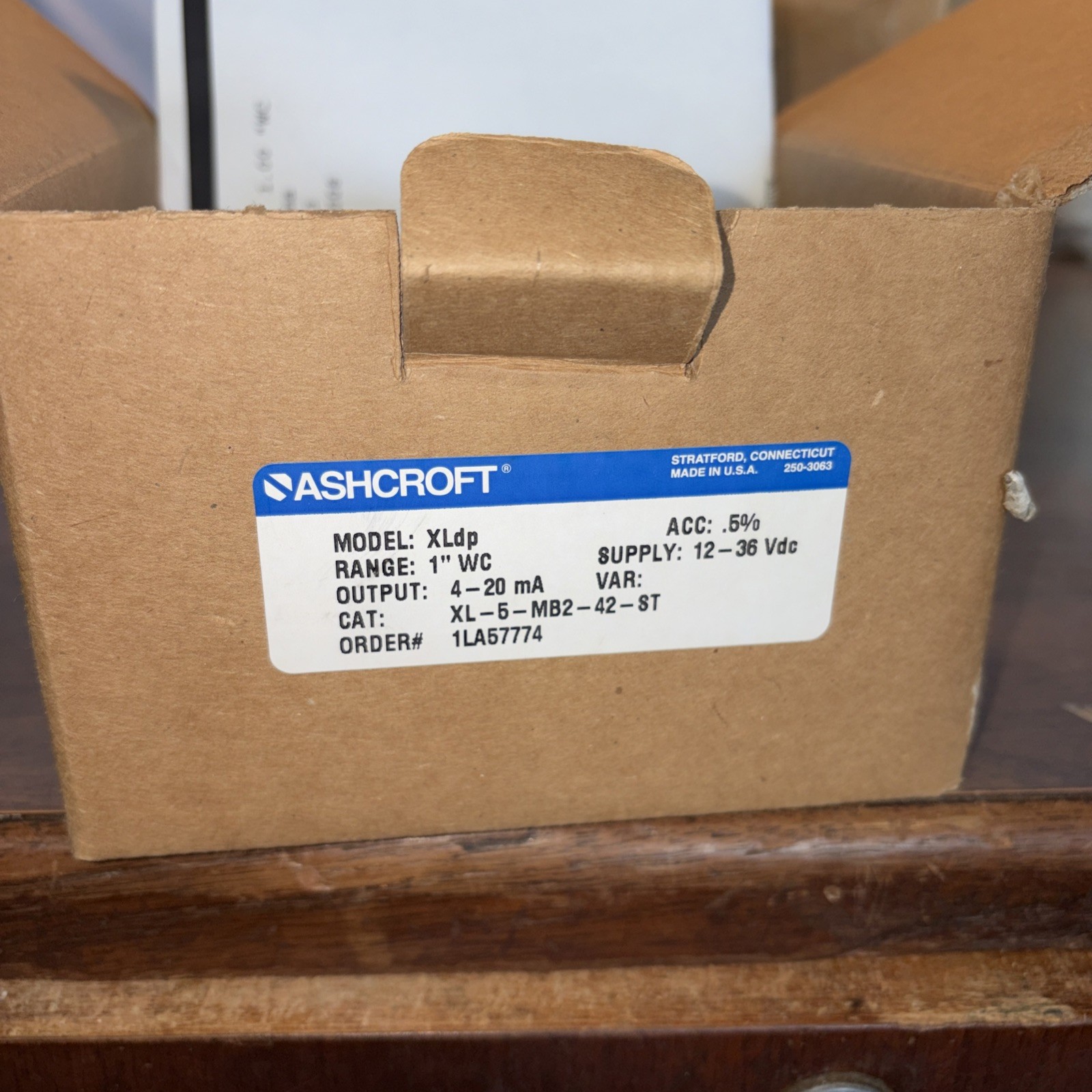 Ashcroft Instruments IXLdp Differential Presure Transducer PN: PDP-2P