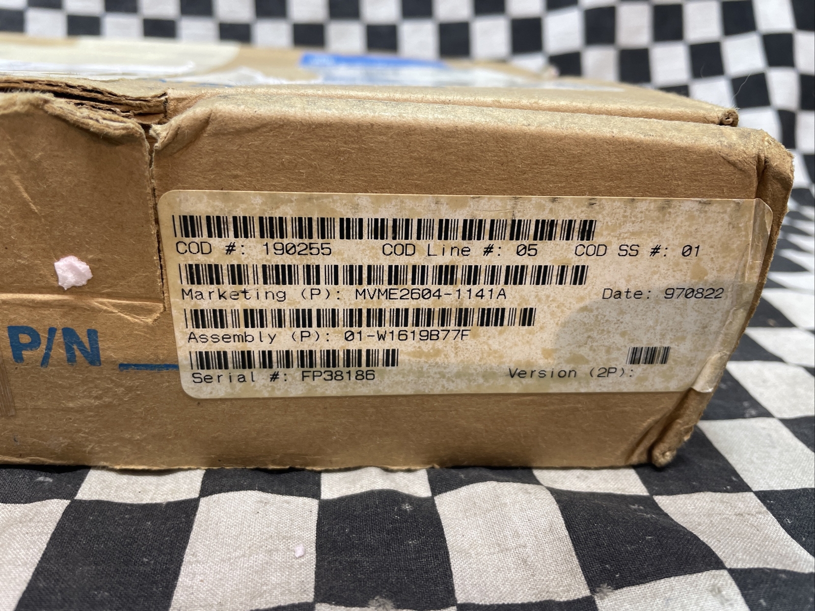 Motorola MVME 2600 Series MVME2604-1141A, W1619B77F Module