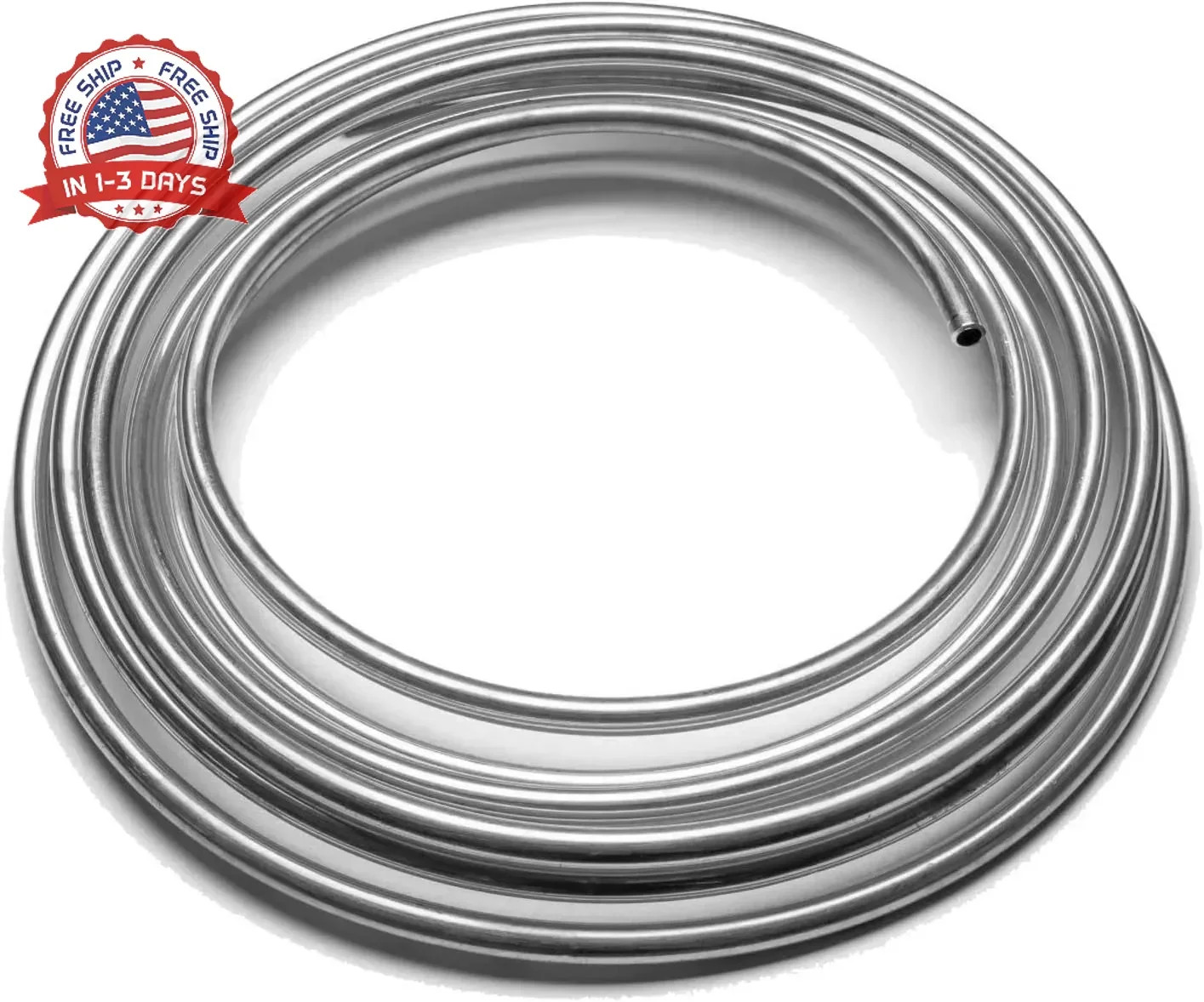 MuHize 3/16 Brake Line – 25 ft Zinc Coated Professional Brake Tube(2026 New), Ro