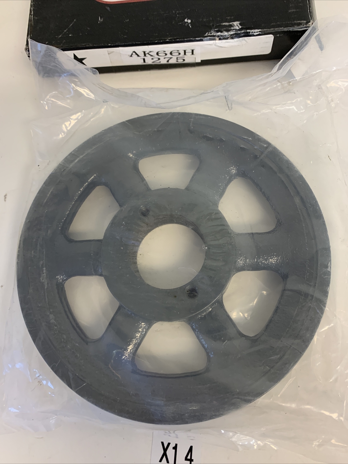 BlackStar AK66H 1275 Sheave A-Section 6.2 PD Cast Iron Fast Shipping!