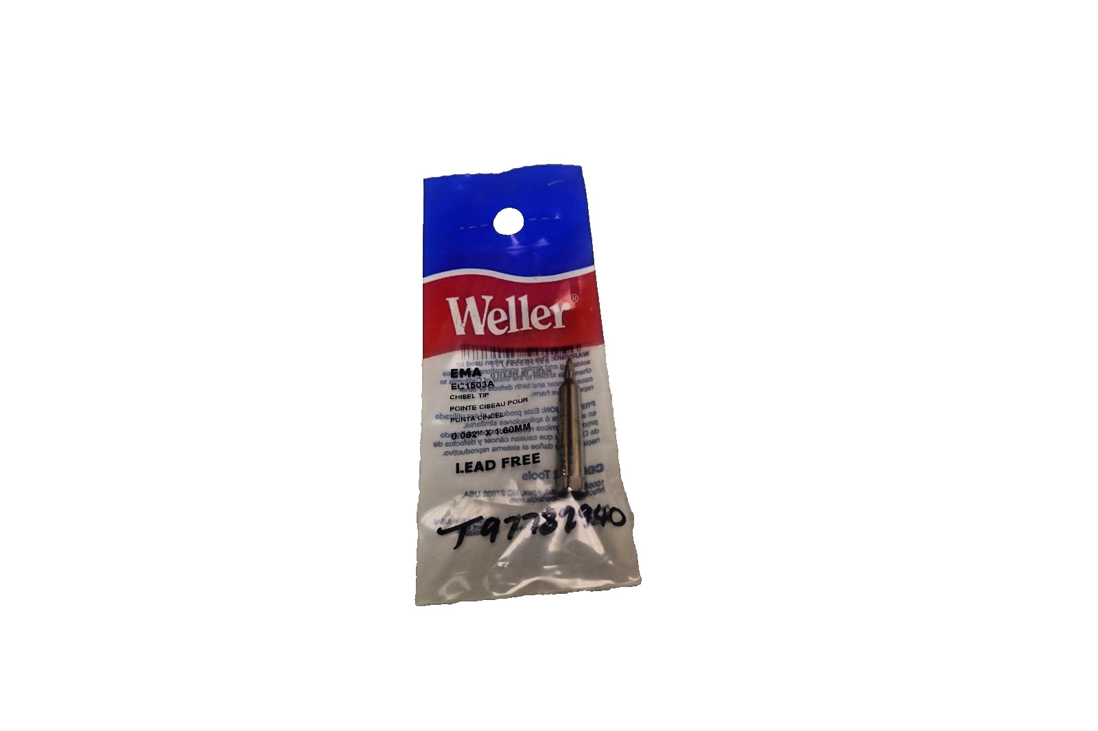Weller EC1503A Chisel Tip 0.062″ X 1.60MM EMA