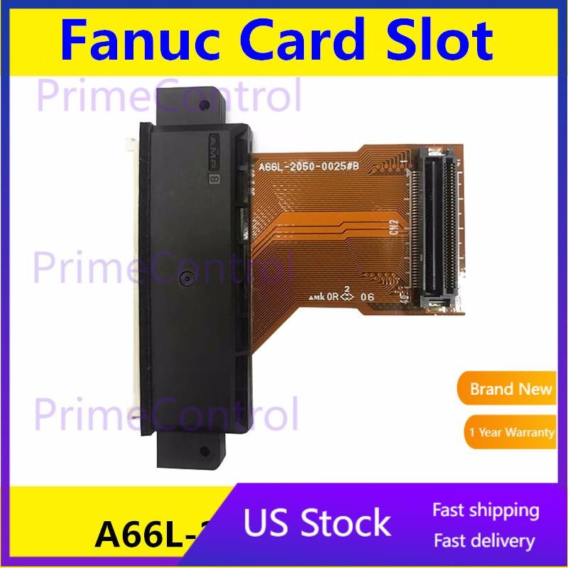 1pcs A66L-2050-0025#B Fanuc Card Slot US Free TAX