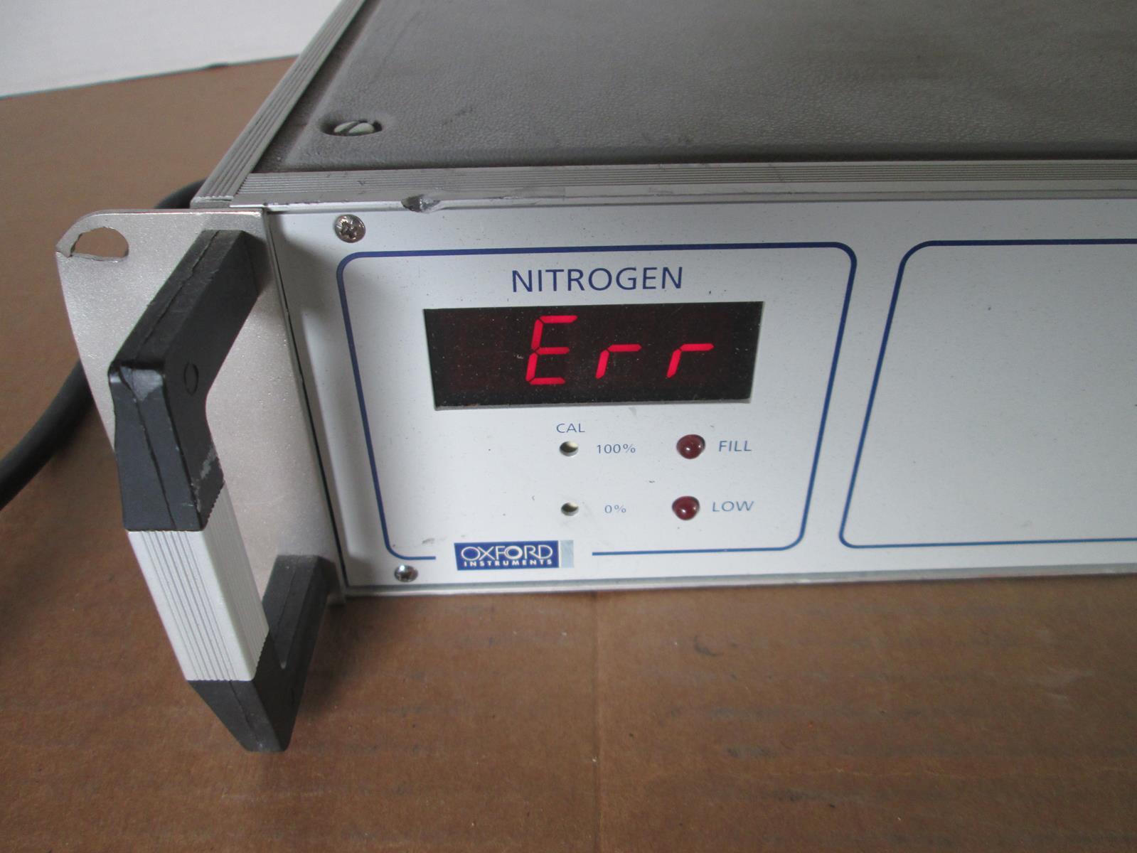 OXFORD INSTRUMENTS ILM NITROGEN LEVEL METER