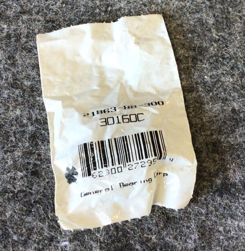Lot of 13 General Bearing 21863-88 Double Sealed Ball Bearing New