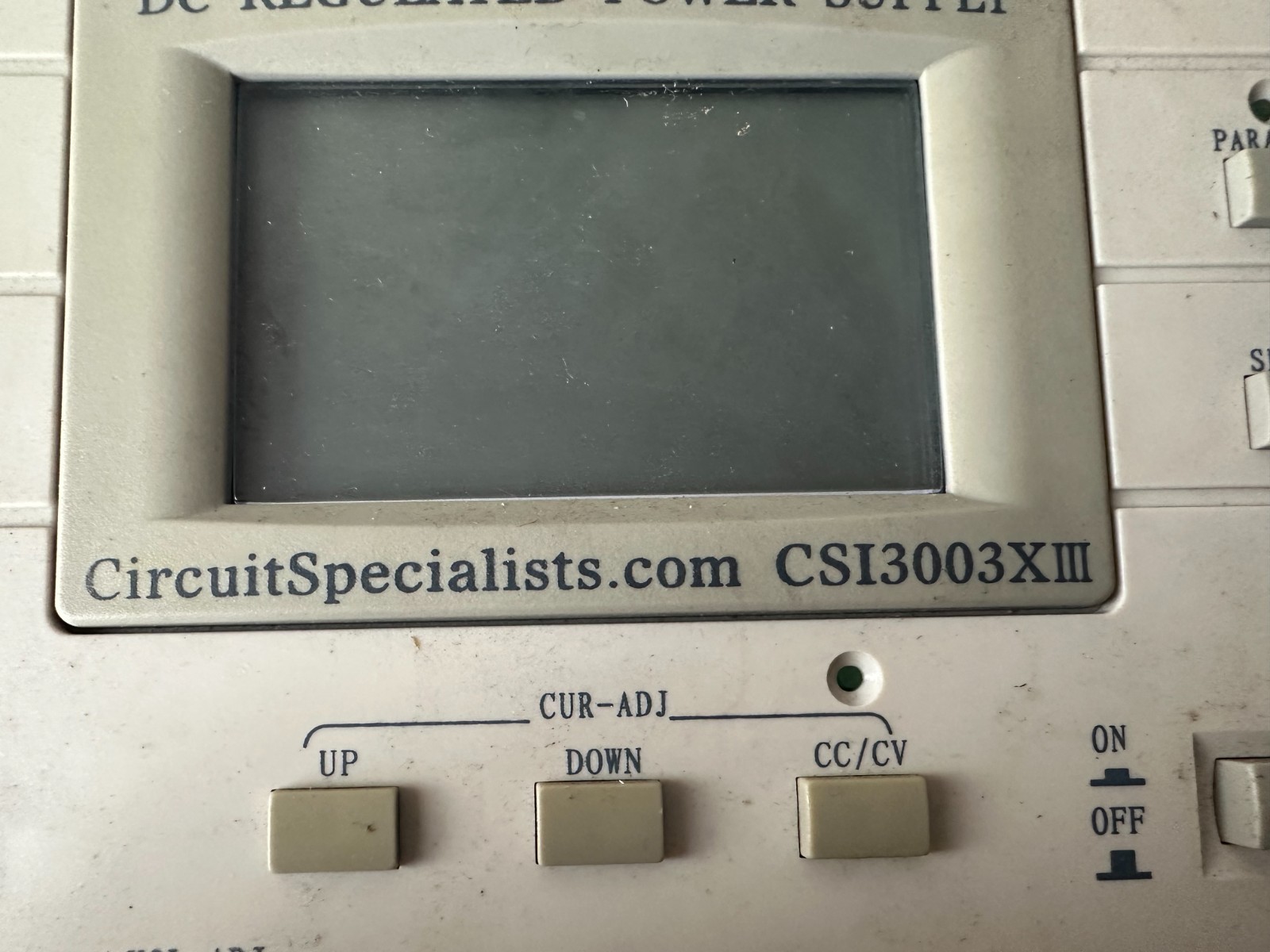 CIRCUIT SPECIALISTS DC REGULATED SUPPLY CSI3003X III