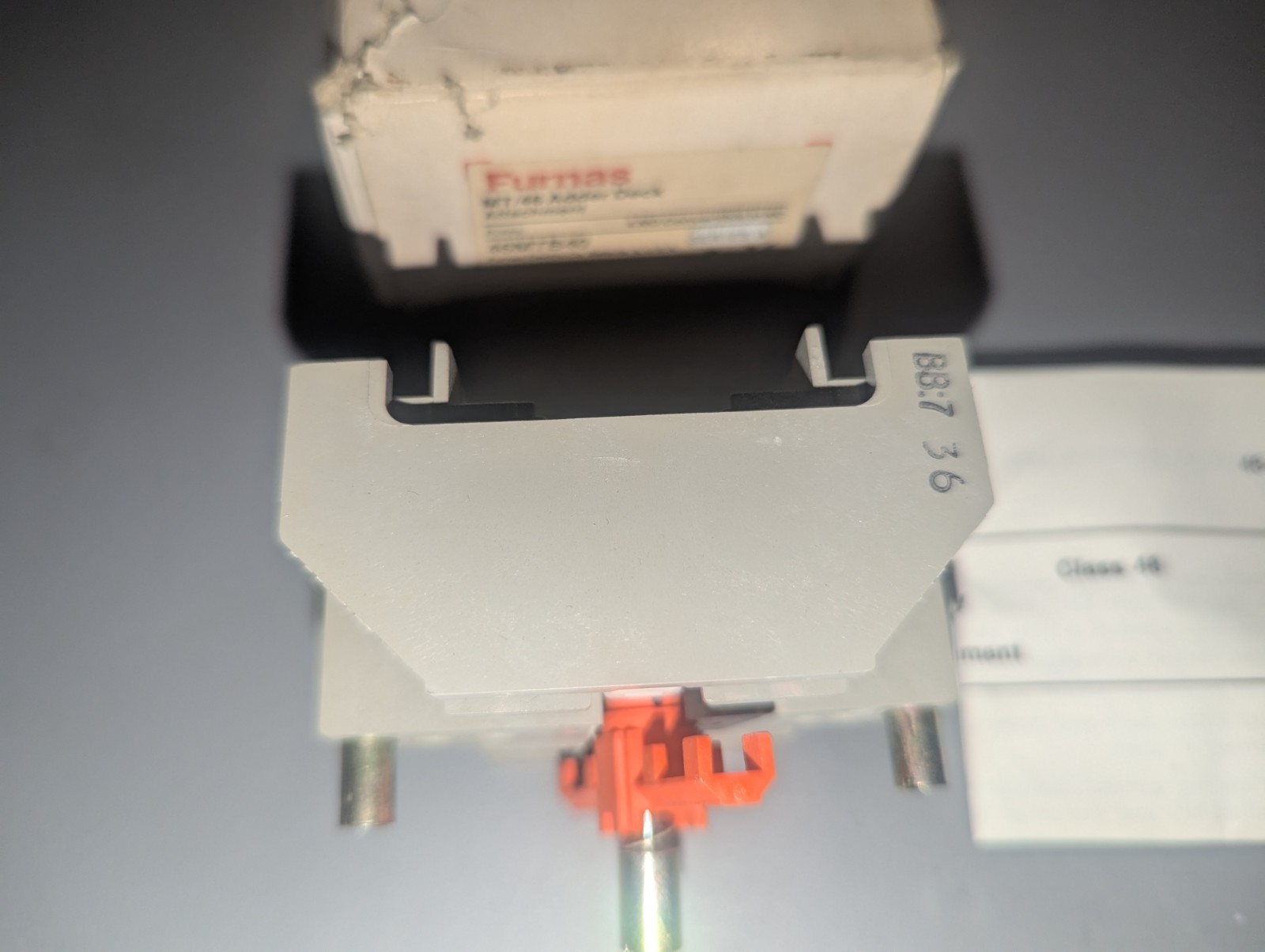 NEW GENUINE FURNAS ELECTRIC MT/46 ADDER DECK ATTACHMENT 46MTB40 SERIES A