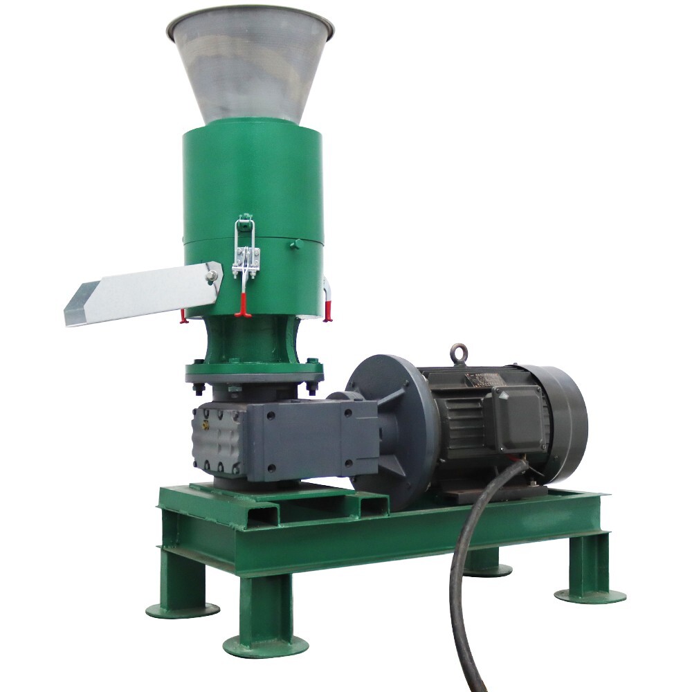 Electric Sawdust Pellet Mill Machine Wood/ Straw Pelletizer Granulator 220V