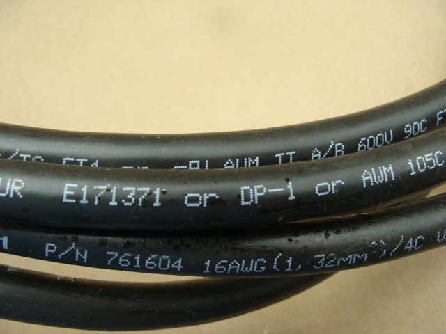 LAPP KABEL STUTTGART OLFLEX 16AWG 600V CABLE 761604 20FT SECTION