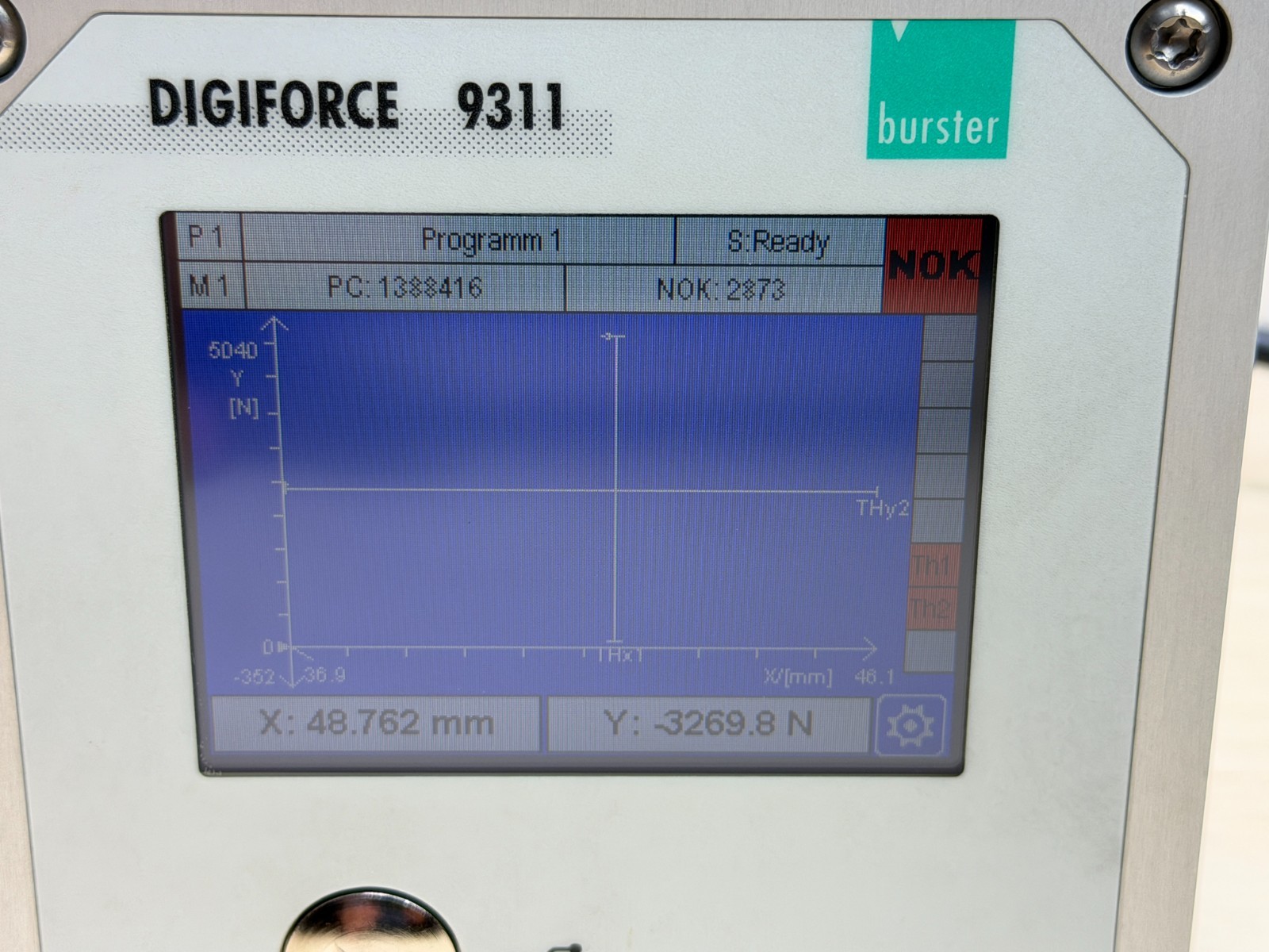 Burster Digiforce 9311-V0004 Force Displacement Controller