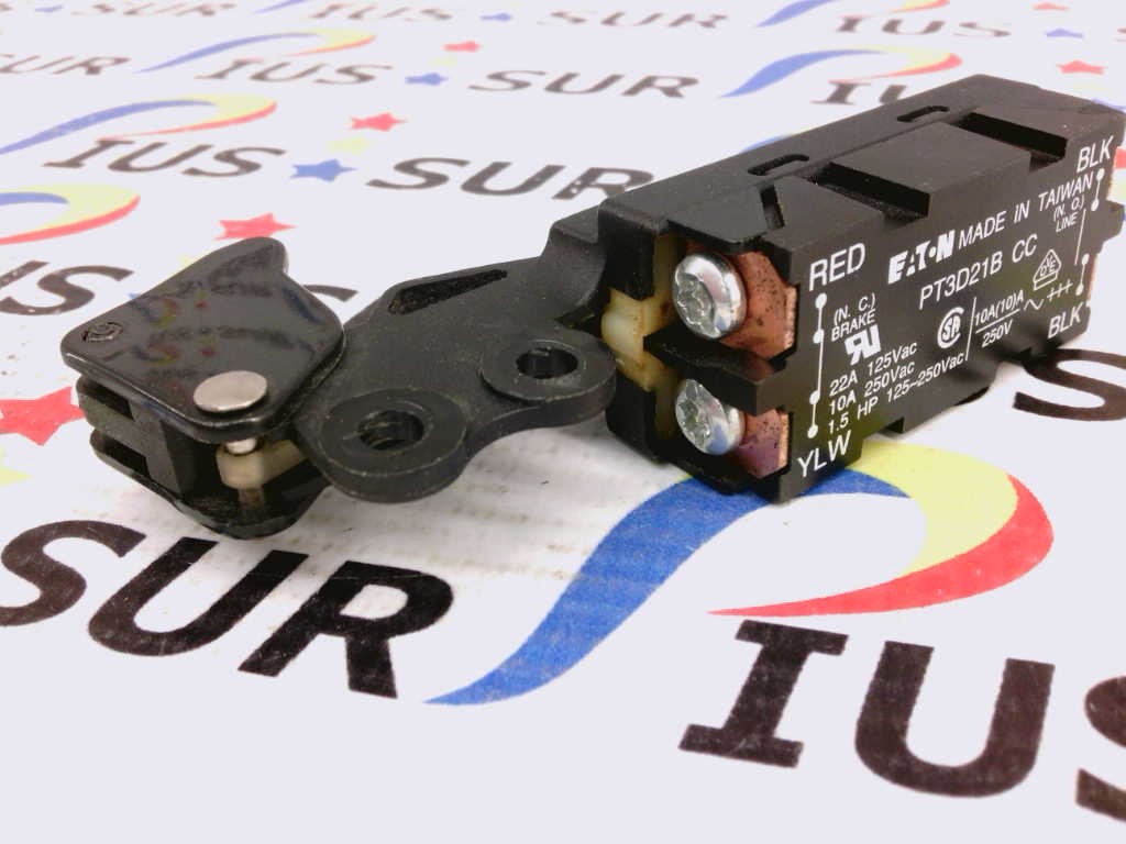 NSOP Eaton Power Tool Switch PT3D21B-CC PT3D21BCC 10A 250Vac 22A 125Vac 1.5 HP