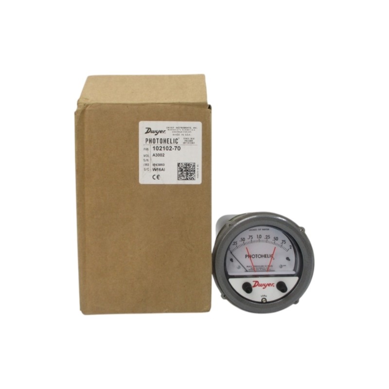 DWYER 102102-70 A3002 120/240VAC 10A 25PSI 0-2″H2O NSMP