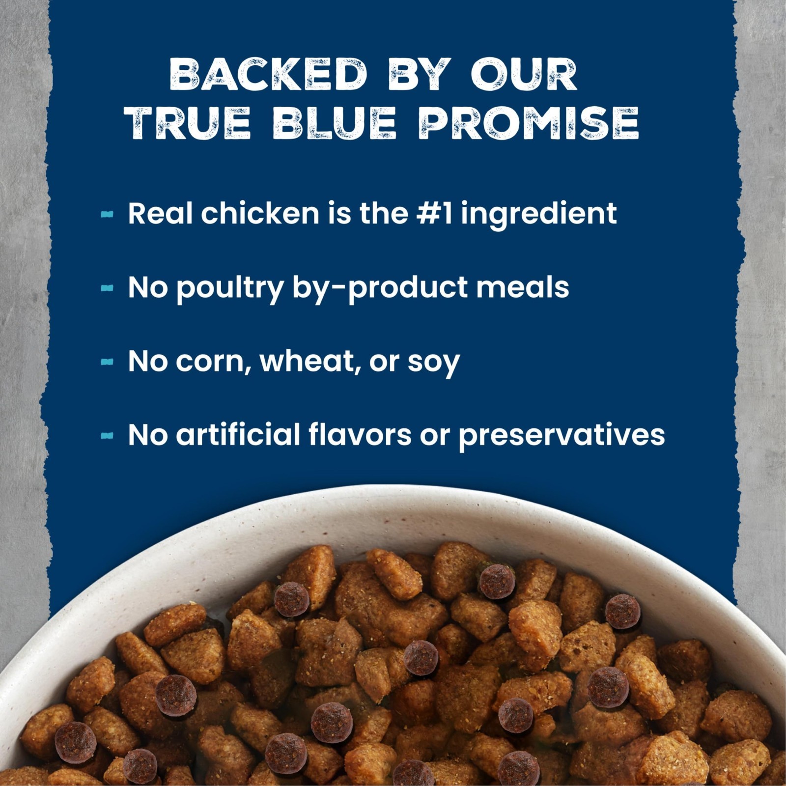 Blue Buffalo Wilderness Chicken Senior Dry Dog Food with Wholesome Grains,28 lbs
