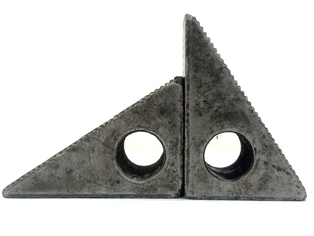 TE-CO 40106 1 1/2″ X 2 15/32″ X 3 3/4″ STEEL STEP BLOCKS LOT OF 2