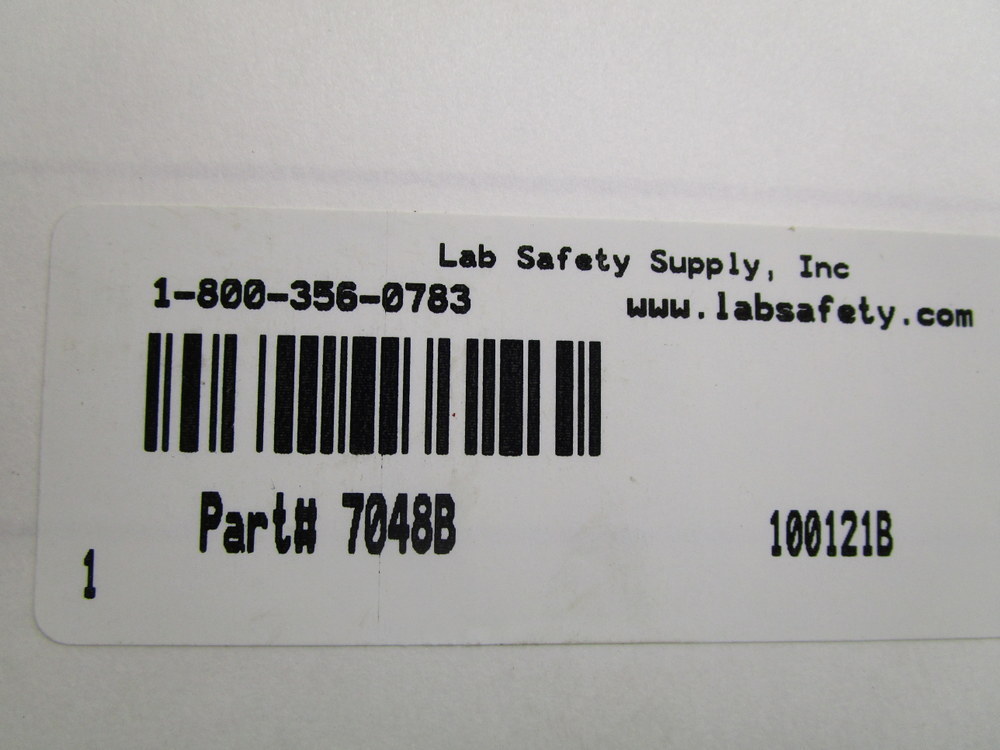 Lab Safety Supply 100121B Sulfuric Acid Sign