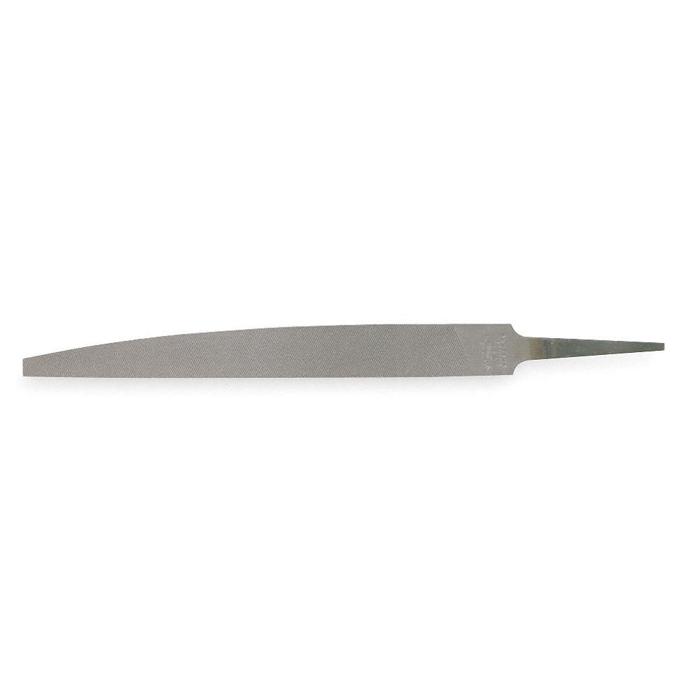 NICHOLSON 06711N Knife File,American,4 In. L,15/32 In. W 1G722