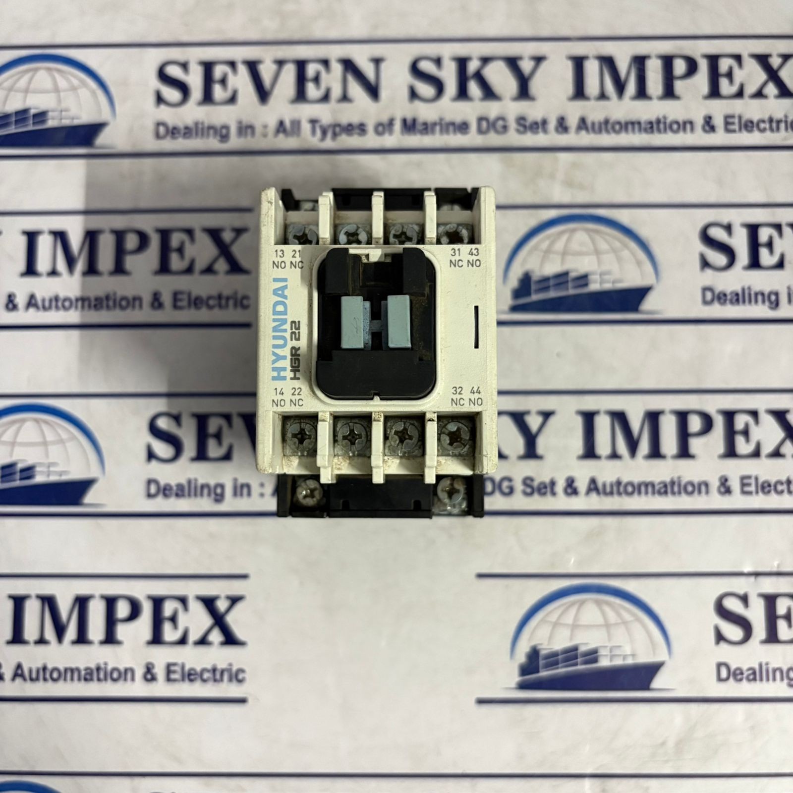 HYUNDAI HGR 22 AUXILIARY RELAY CONTACTOR