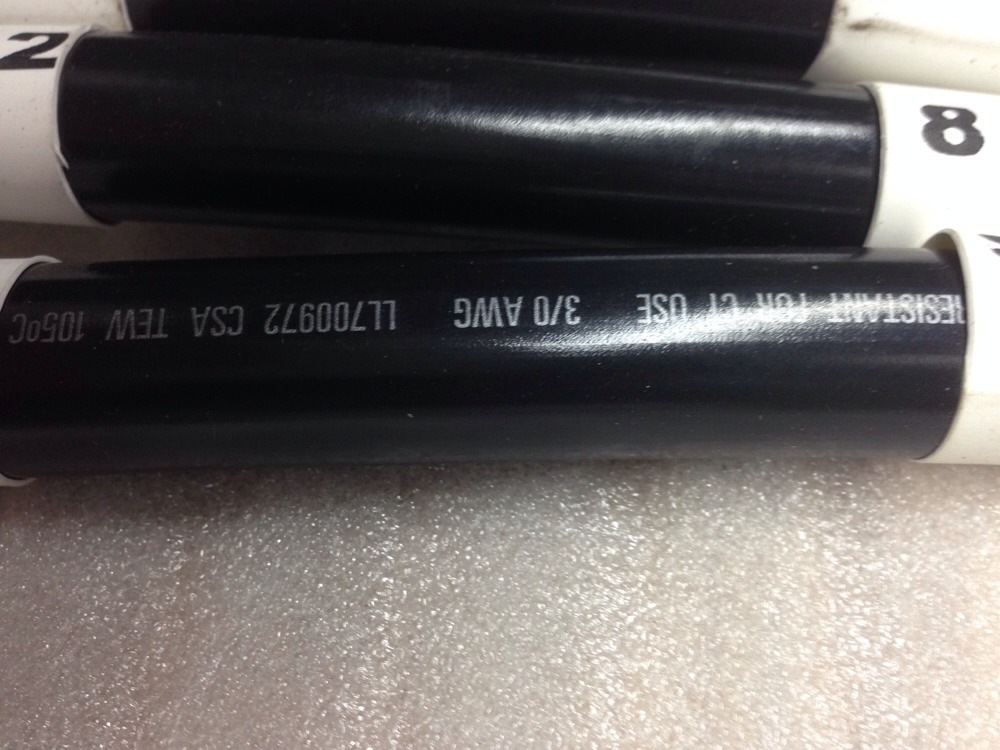 Cable Premade With Lug 3 Cobra Wire X-Flex 3AWG X 10″
