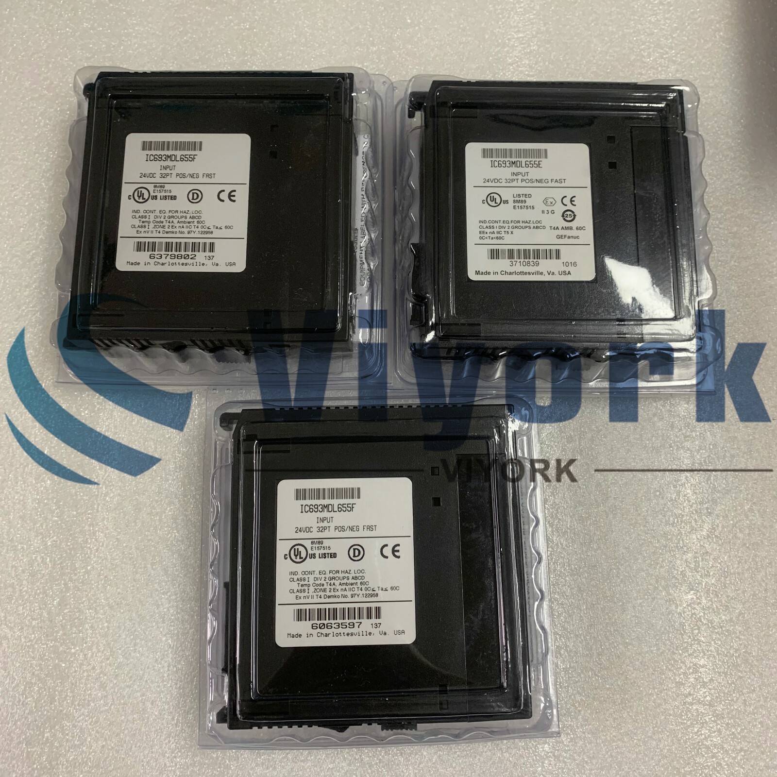 GE IC693MDL655 INPUT MODULE 32POINT LOGIC SERIES 90-30 POSITIVE/NEGATIVE 7A NEW