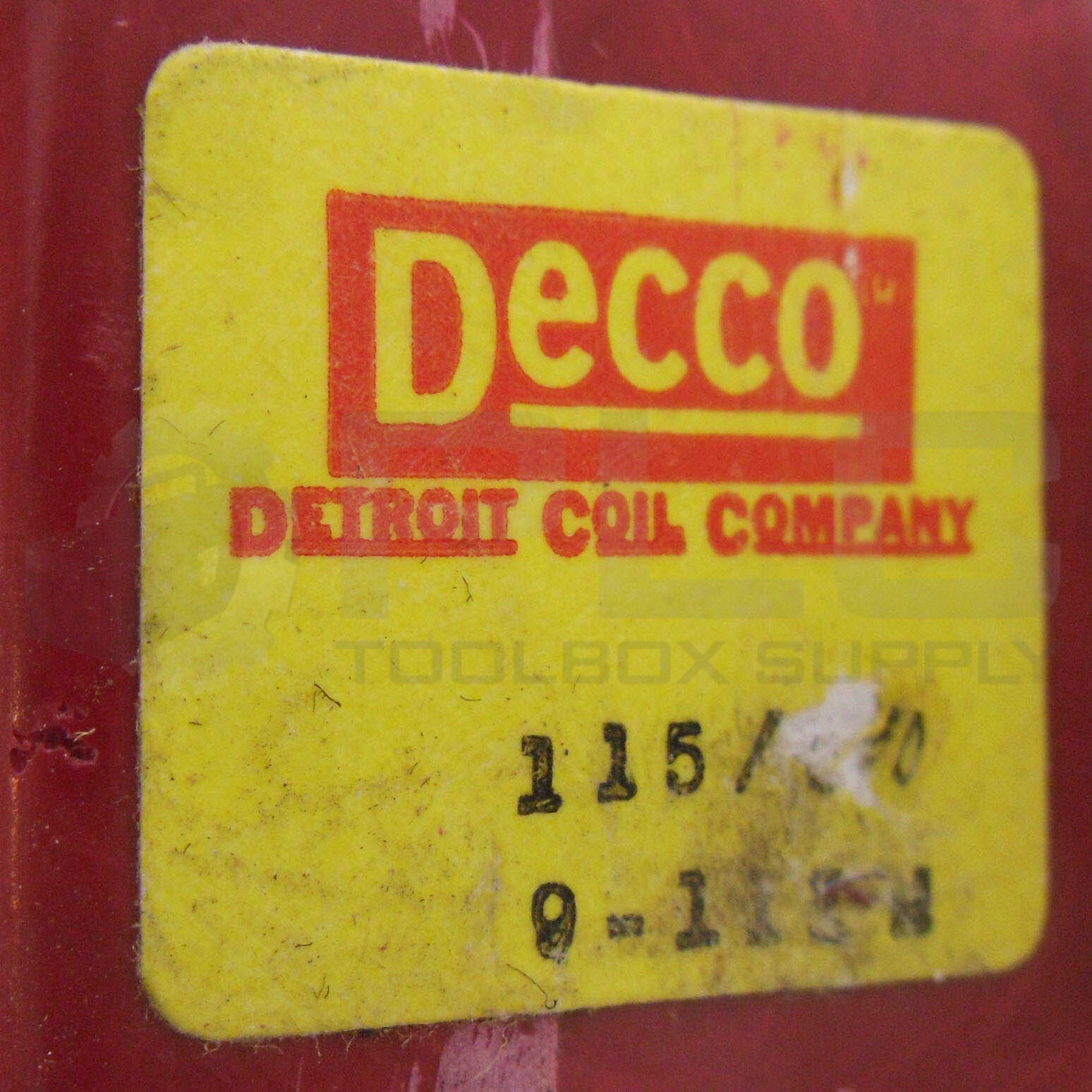 NEW DECCO DETROIT COIL 9-113M COIL 115V 60HZ *READ*