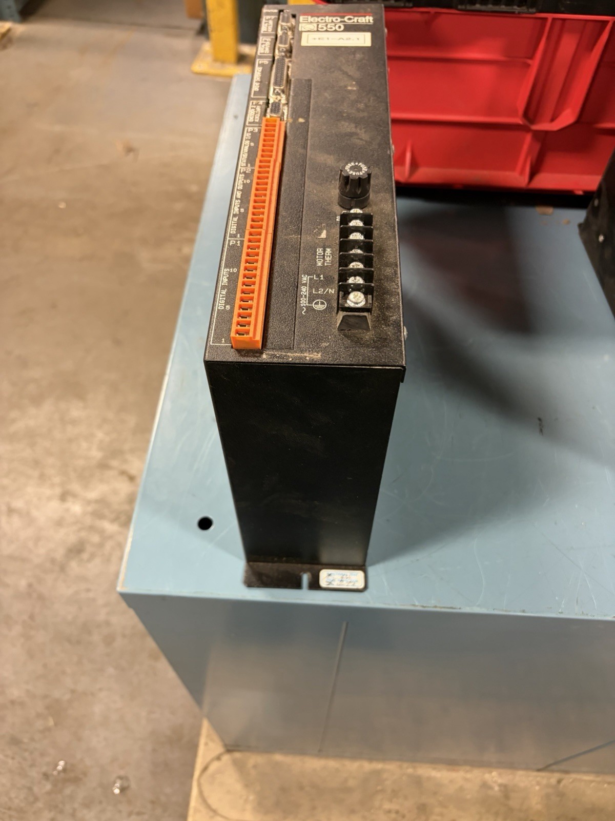 Electro-Craft PCM 550 9101-2165 120/240VAC Servo Controller 1Ph 50/60Hz 2/1FLA