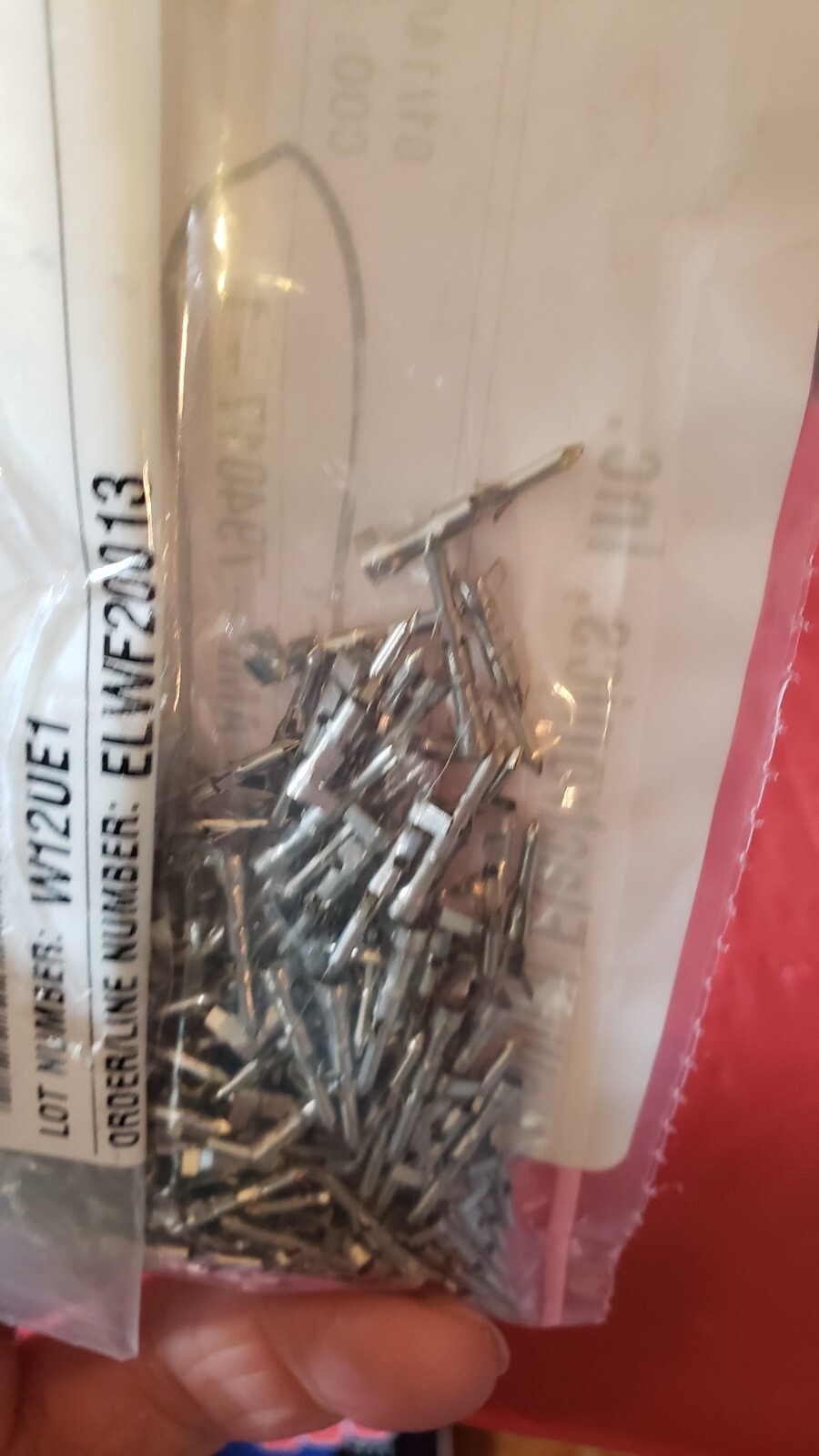 NEW LOT of 250 AMP Pin Contact Tin 18-24 AWG Crimp Connector # 794017-1