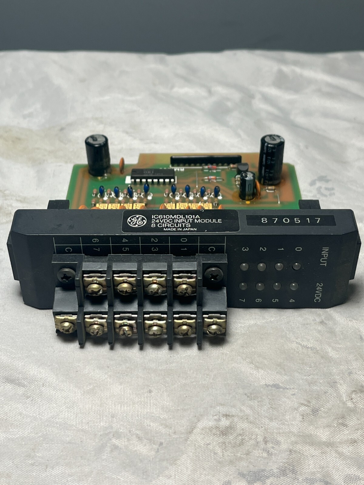 General Electric IC610MDL180A 8-Pt Relay Output Module
