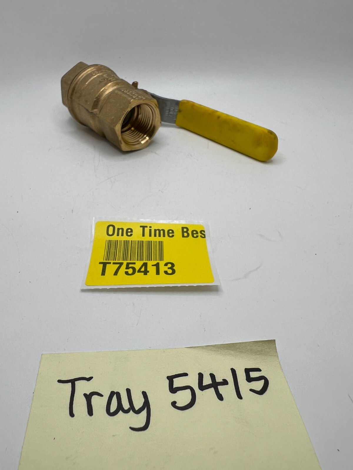 Jomar 3/4″ TWO PIECE BRASS, GAS SHUT OFF BALL VALVE T-100NE