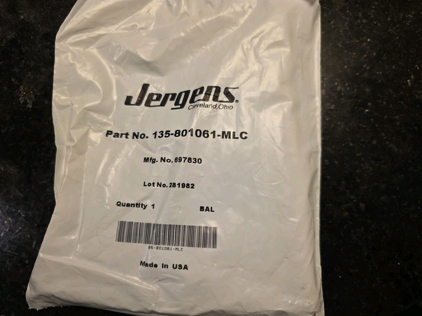 Jergens 135-801061-MLC Push Button T-Handle