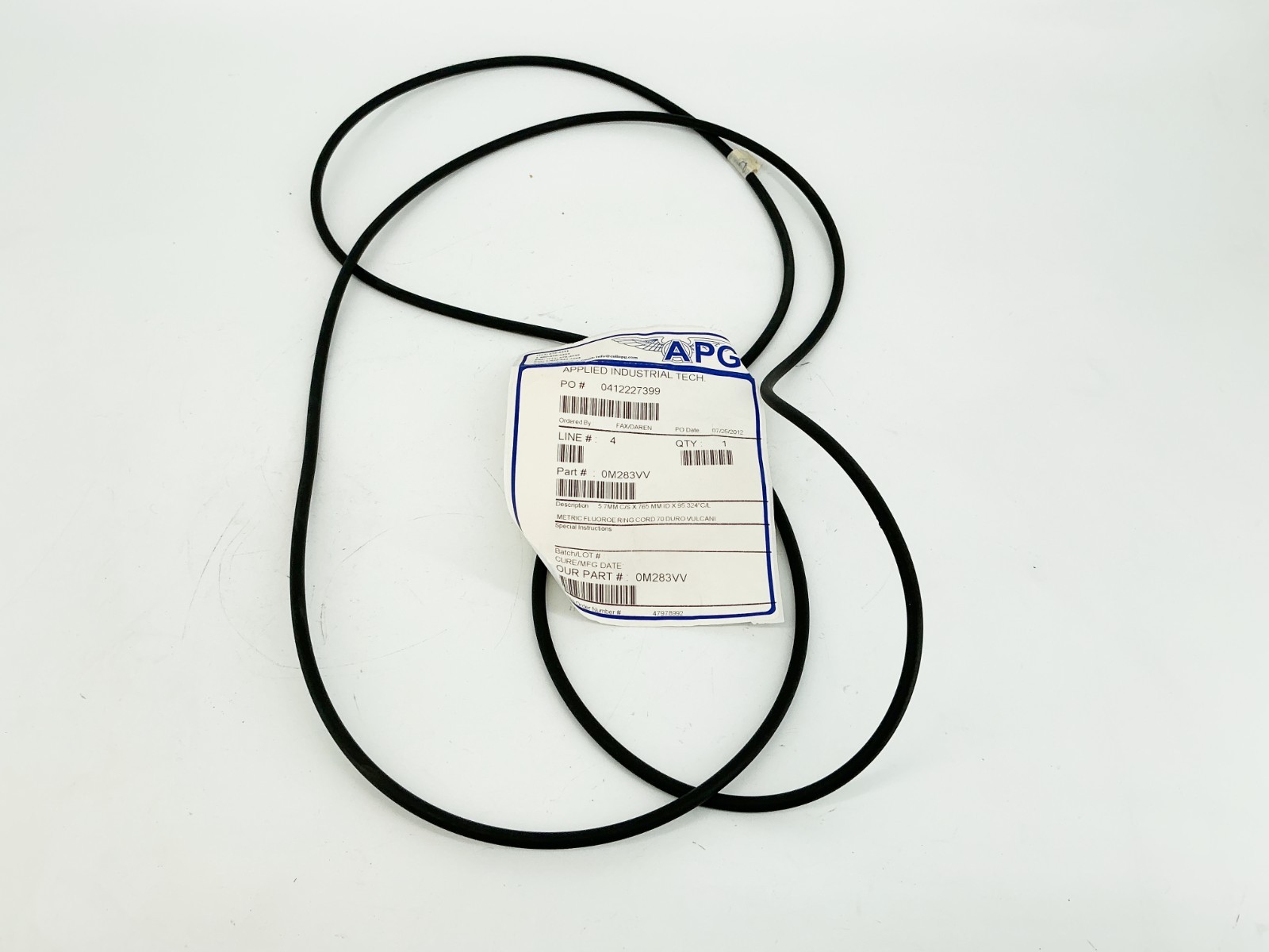 New Applied Industrial Technologies OM283VV O-ring 5.7MMX909MMIDX113.134″CL