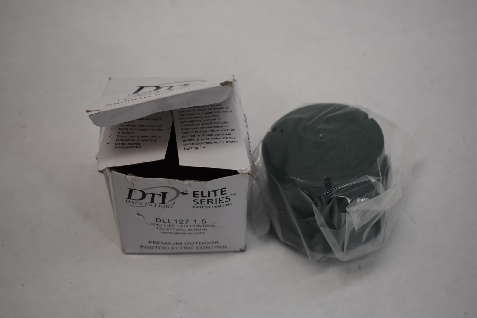 DTL Dark to Light DLL127F 1.5 Elite Series Premium Outdoor Photoelectric Control