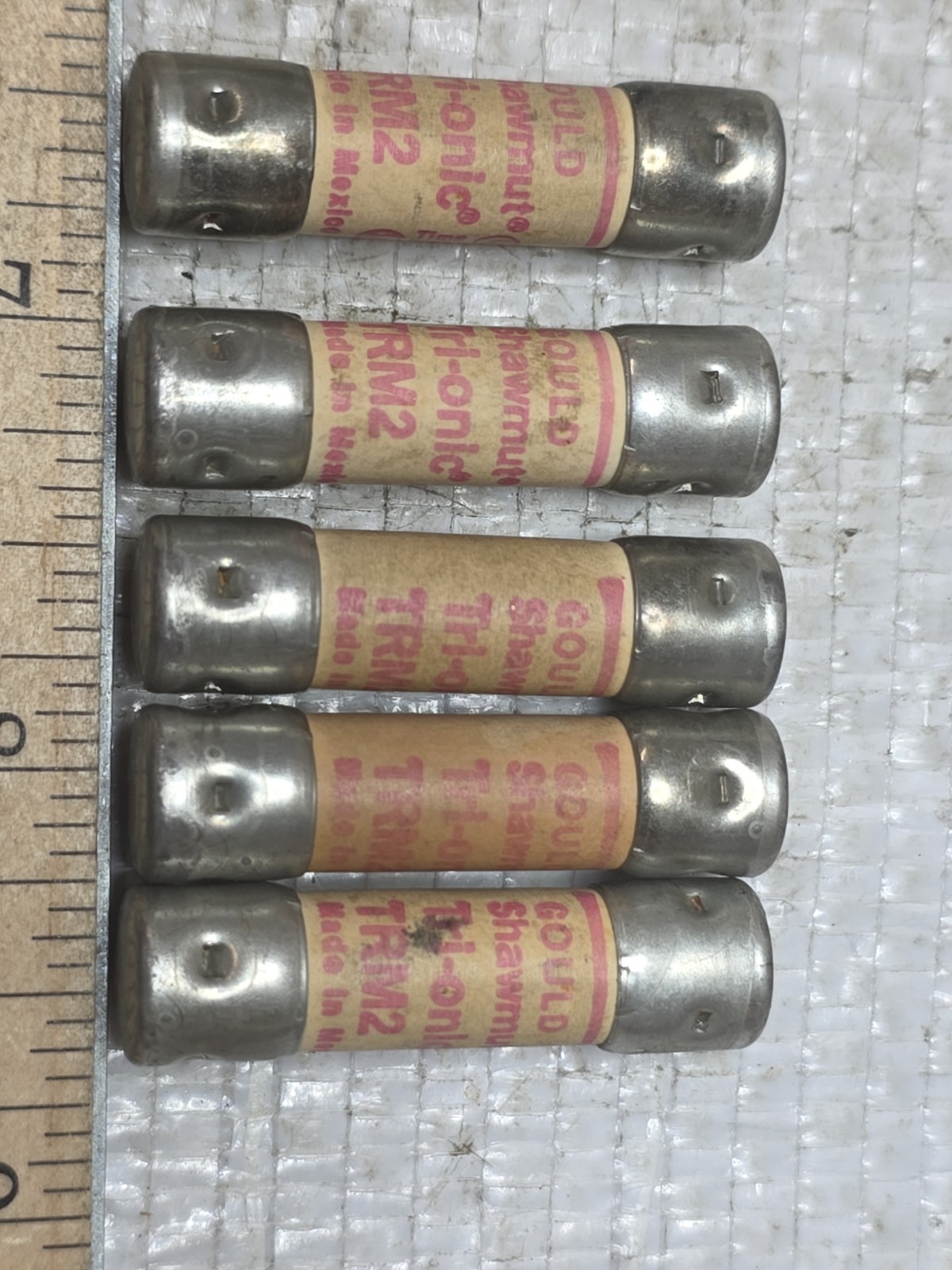 Gould Shawmut Mersen TRM2 Tri-Onic Fuse (Pack of 5) PLUS 10 OTHER 2 AMP FUSE NEW