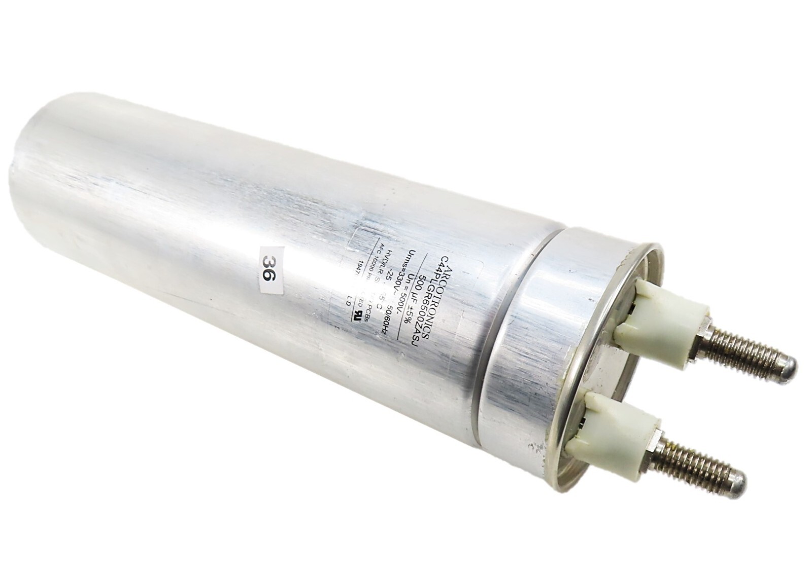 Arcotronics C44PLGR6500ZASJ Kemet Film Capacitor 500µF 330VAC NEW NO BOX
