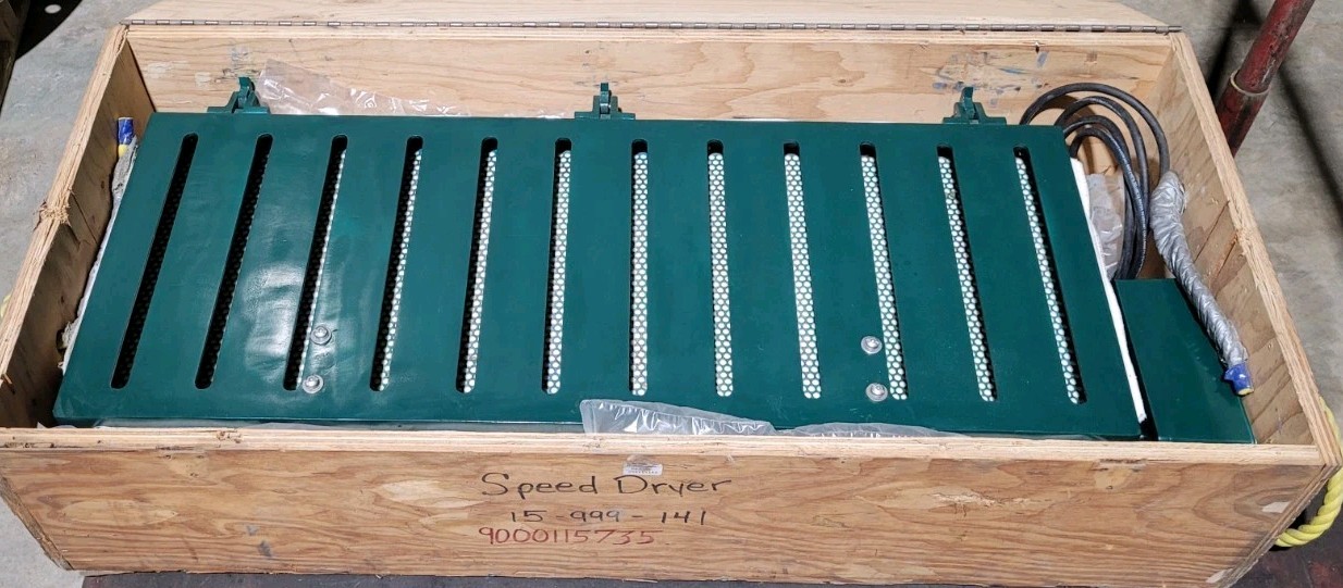 Speed Dryers 13.5in x 36in long Laboratory pulp/paper dryer